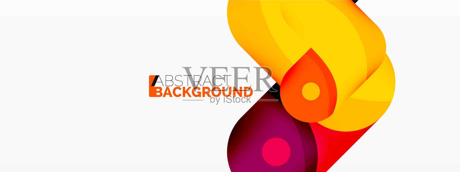 创意几何墙纸新潮极简插画图片素材