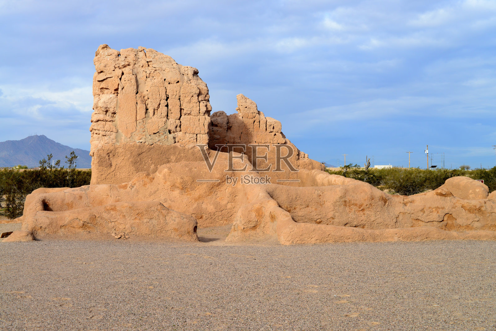 卡萨格兰德遗址国家纪念碑照片摄影图片
