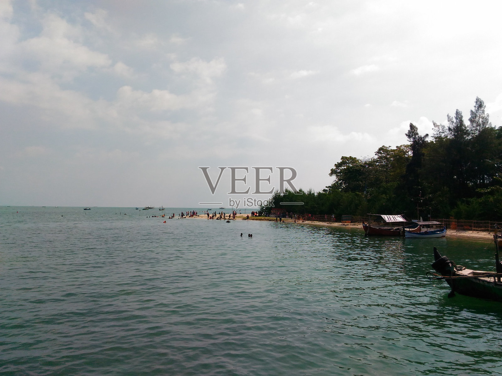 “long island”海滩，Jepara，中央Java，印度尼西亚照片摄影图片