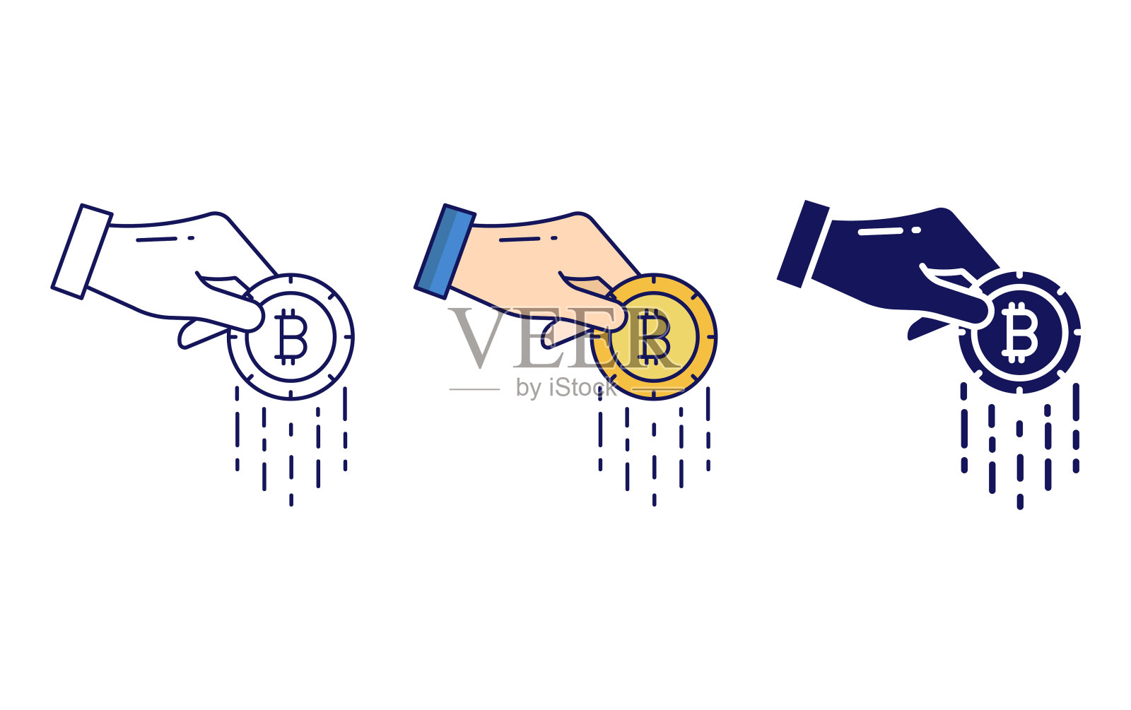 资金的图标插画图片素材