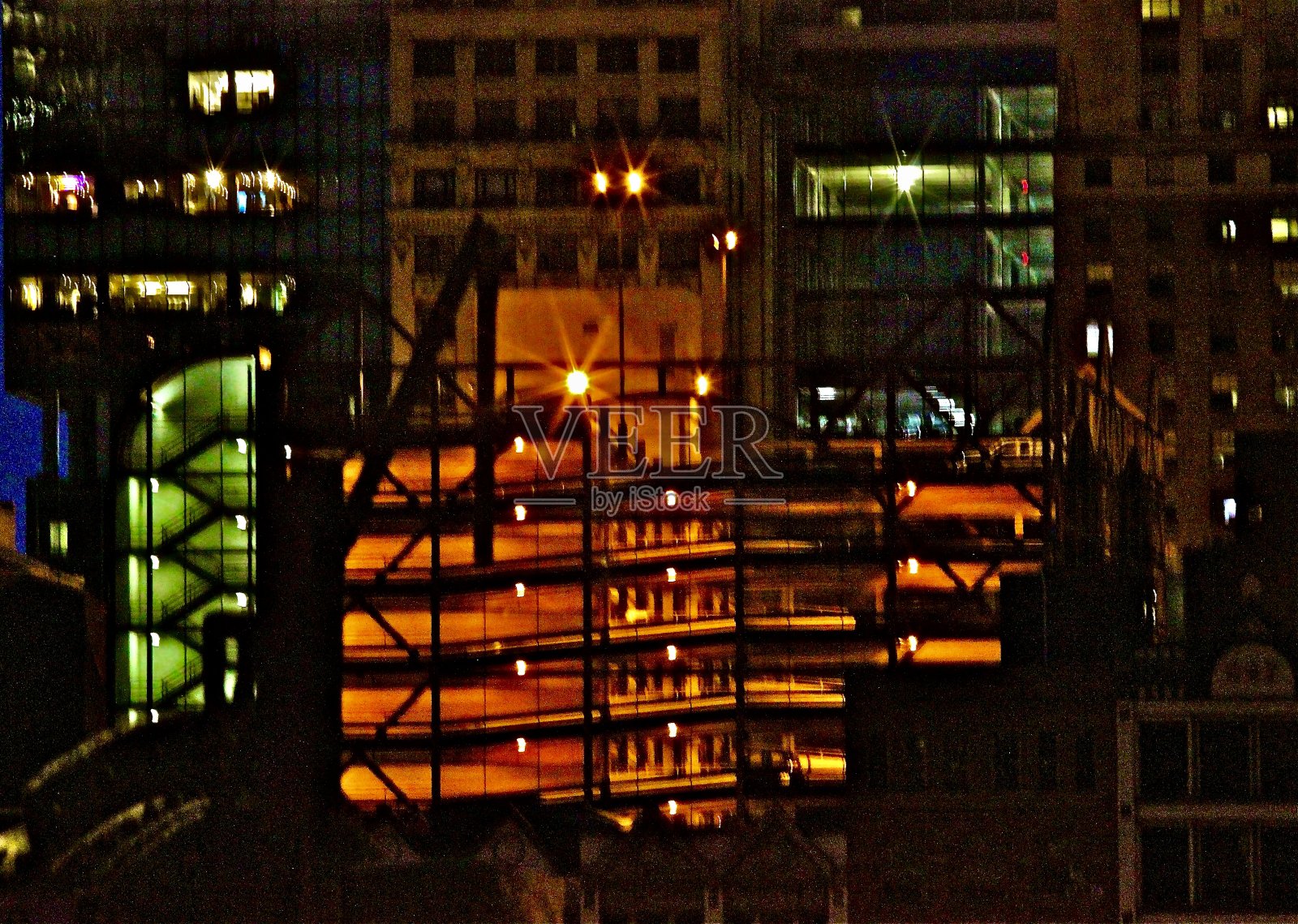 匹兹堡的夜间时间照片摄影图片