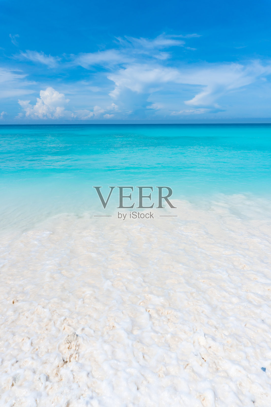 海海滩水波美丽照片摄影图片