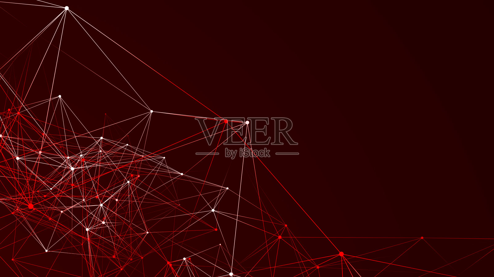 抽象数字连接点。技术背景。网络连接结构。3 d渲染。照片摄影图片