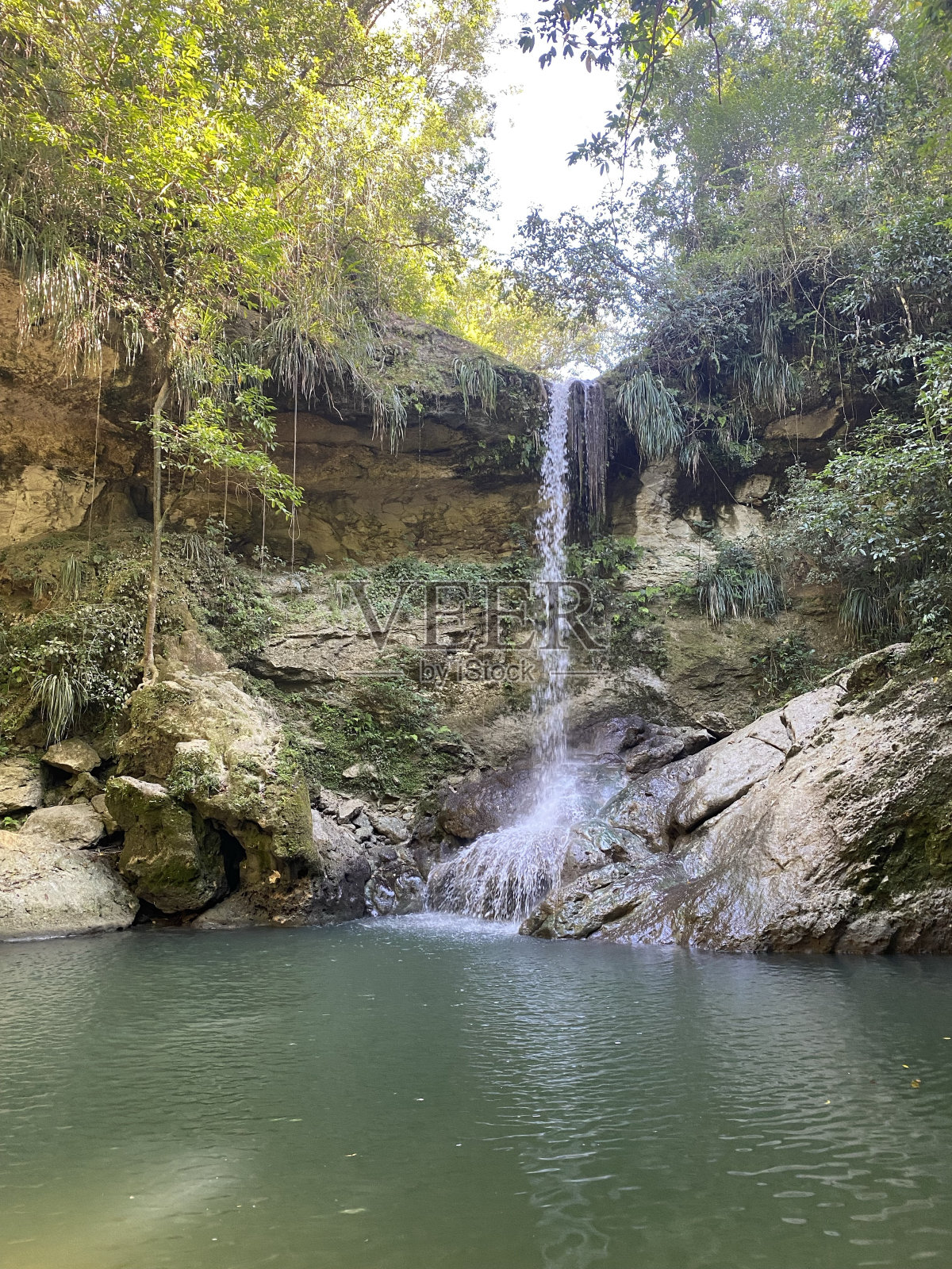 瀑布照片摄影图片