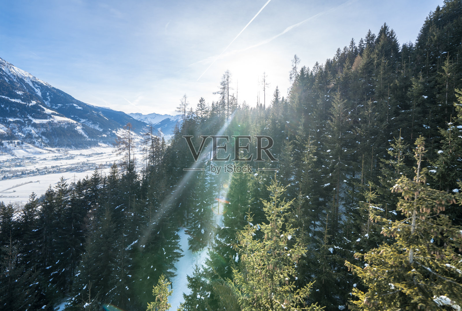 雪山景观照片摄影图片