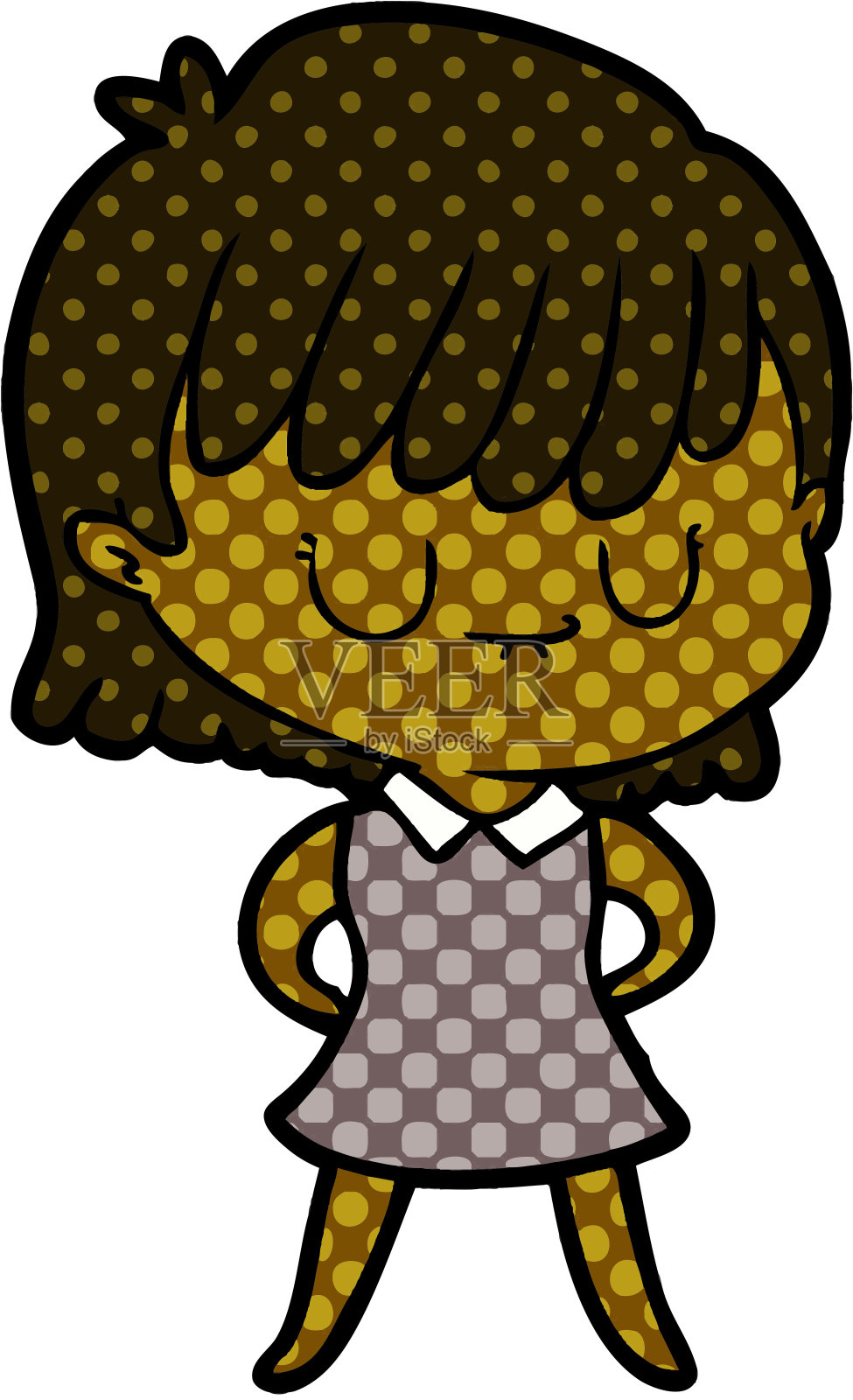 卡通的女人设计元素图片