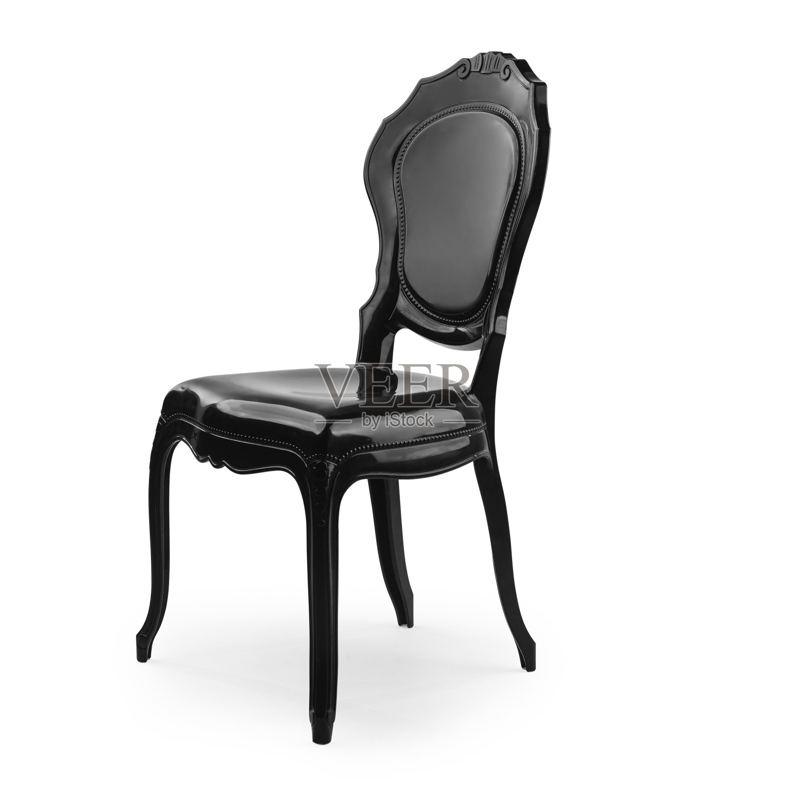 餐饮椅、婚礼椅或宴会椅（白色背景，已隔离）照片摄影图片