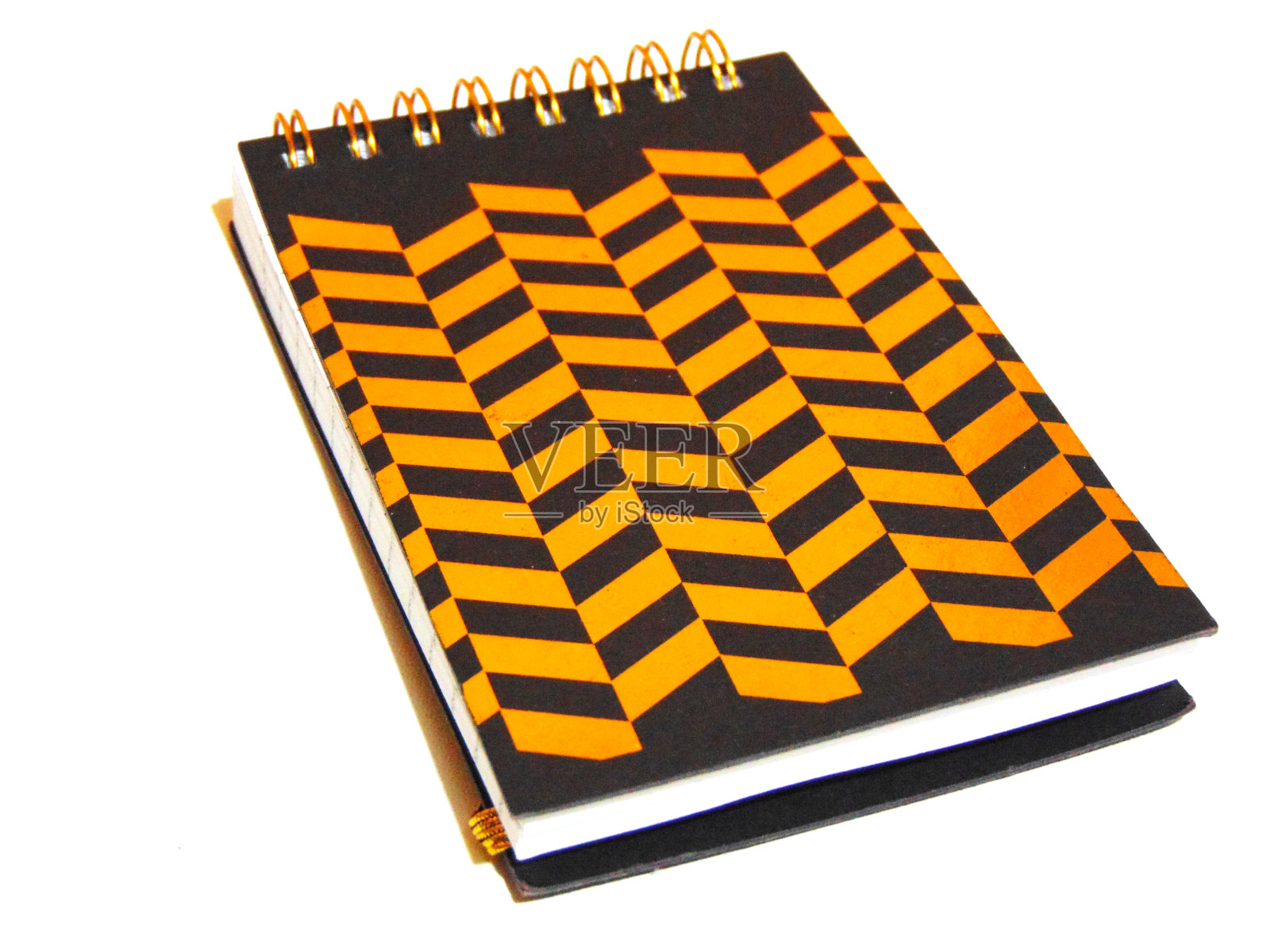 笔记本隔离在白色背景上照片摄影图片