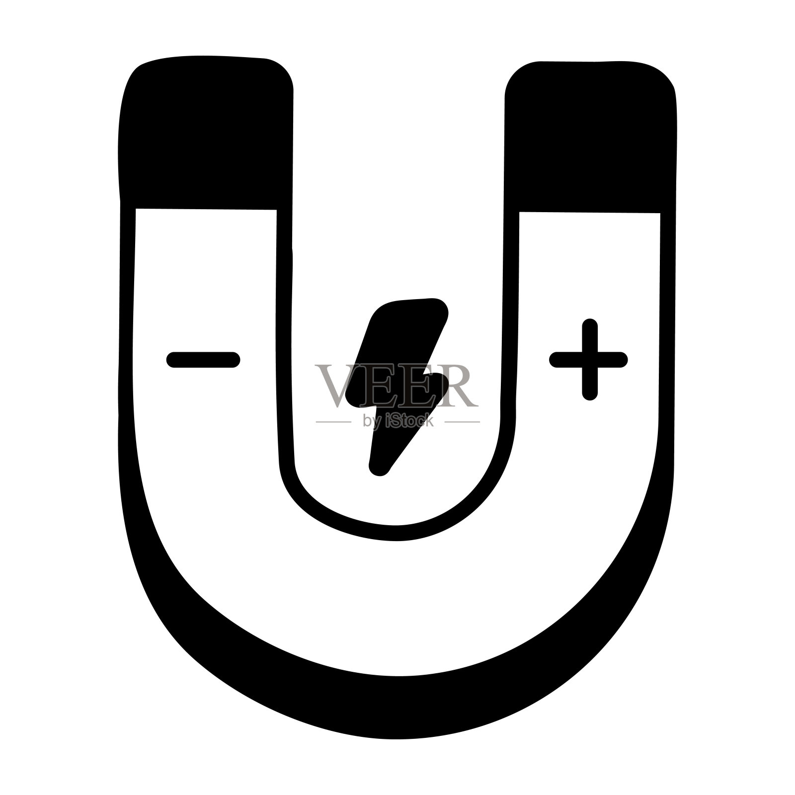 电磁铁插画图片素材