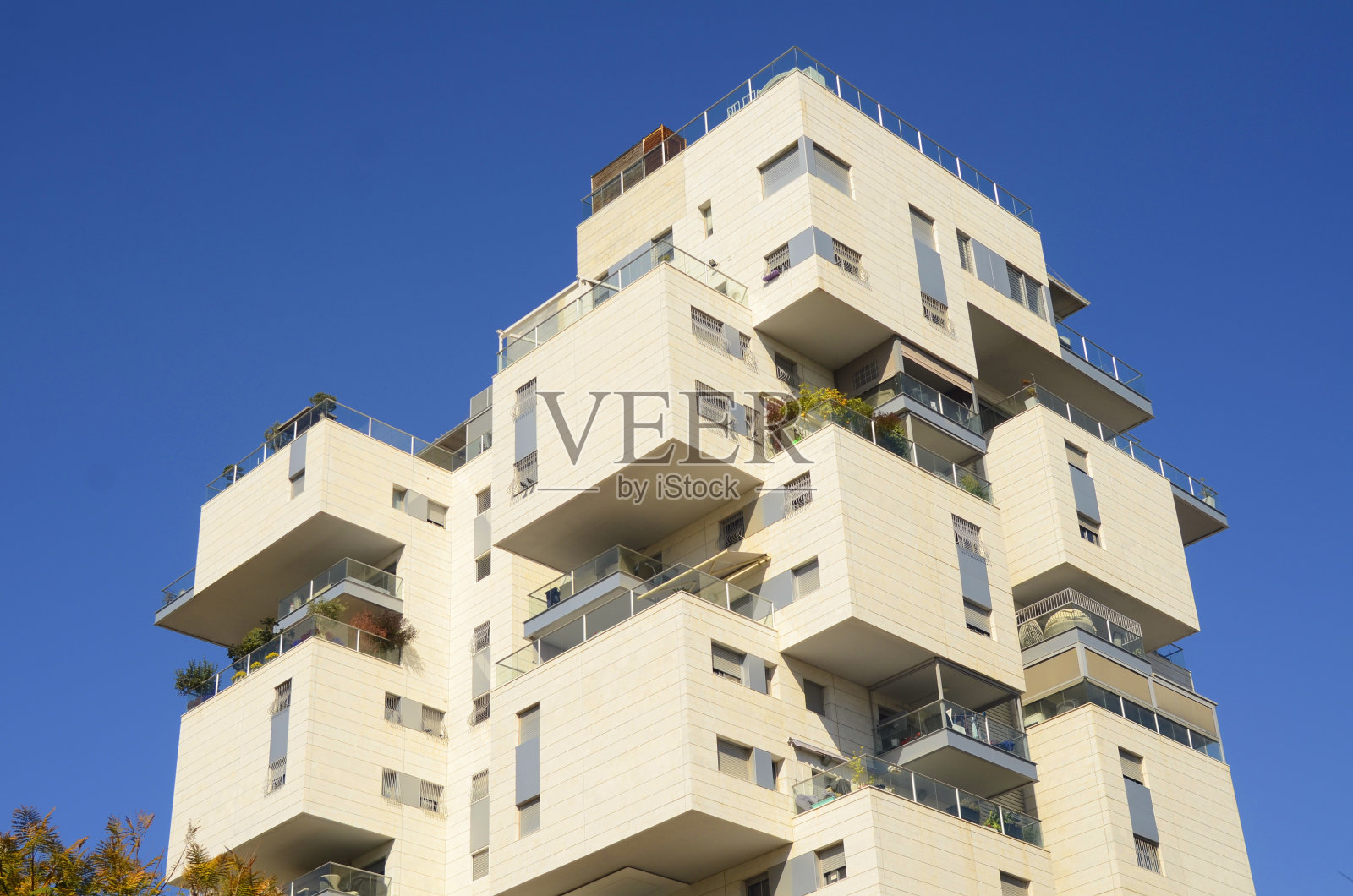 以色列现代住宅楼盘照片摄影图片