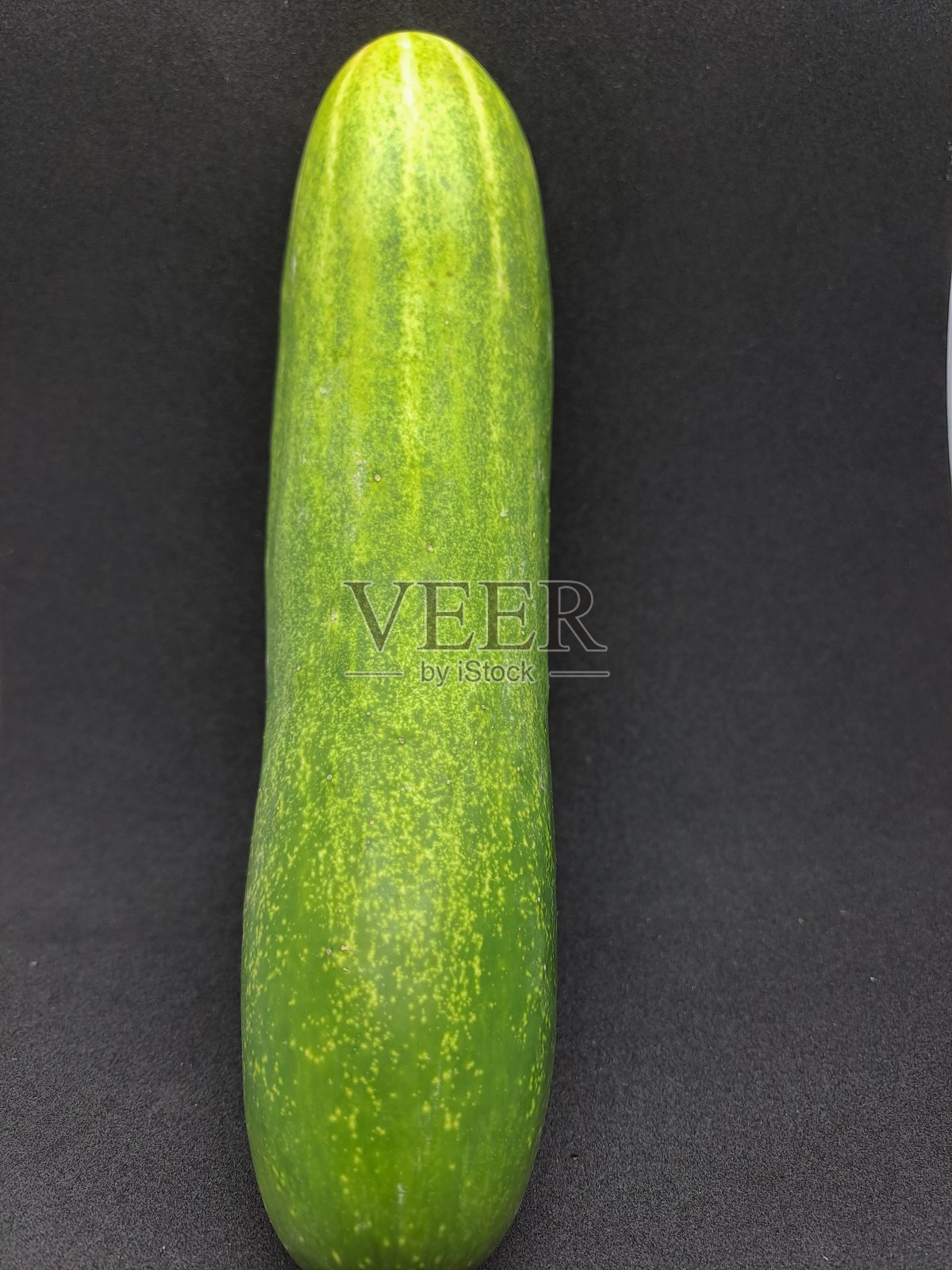 黑色背景的新鲜黄瓜照片摄影图片