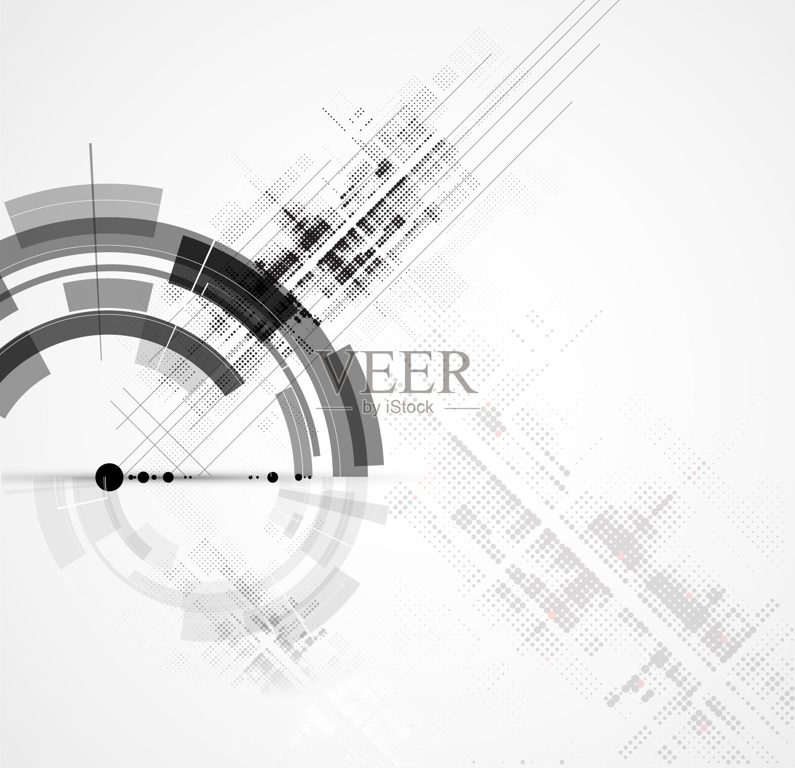 科学未来互联网高科技计算机技术业务插画图片素材