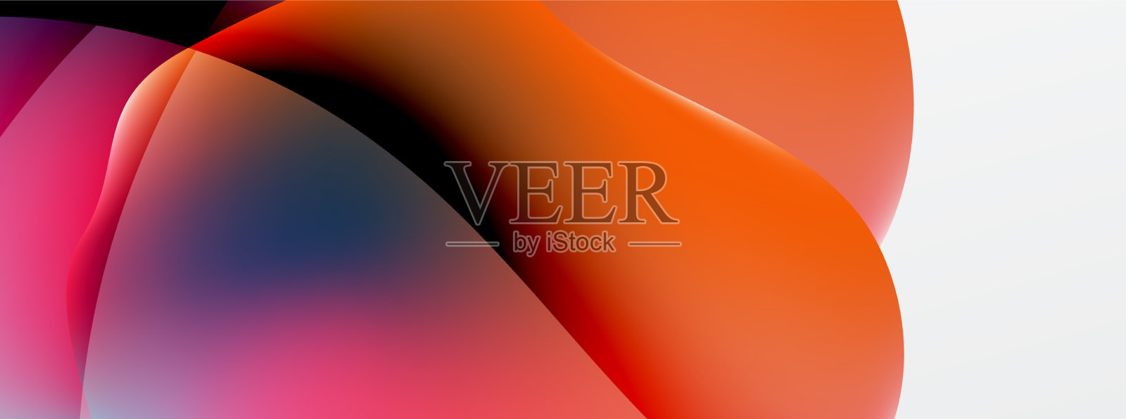 流体颜色抽象背景液体梯度插画图片素材