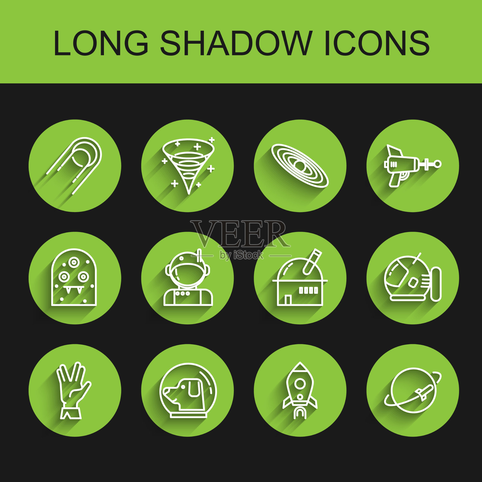 设定线火神敬礼狗在宇航员头盔图标素材