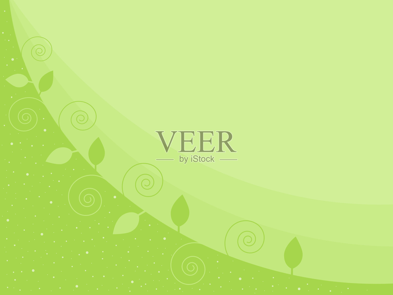 抽象的绿色背景与透明的模式。插画图片素材