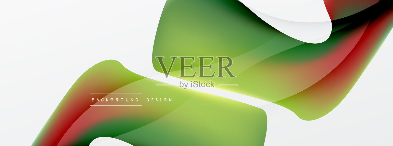 摘要背景流体梯度彩色波插画图片素材