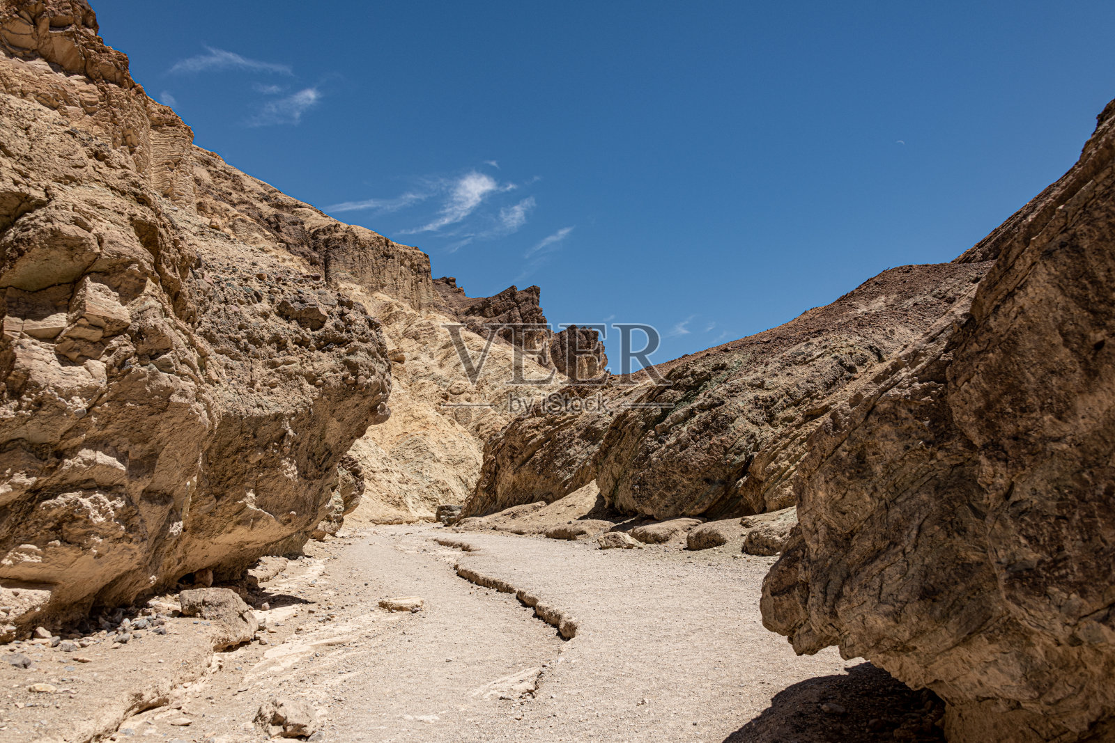 黄金峡谷，死亡谷NP照片摄影图片