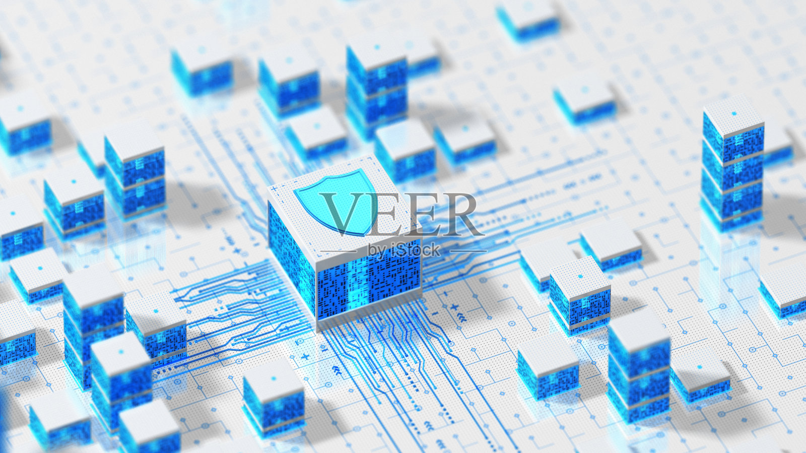 盾牌-方块概念-白色照片摄影图片