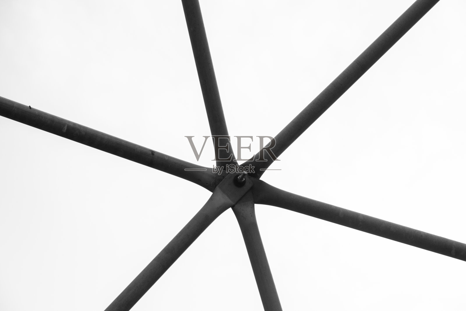 测地线穹顶连接细节照片摄影图片