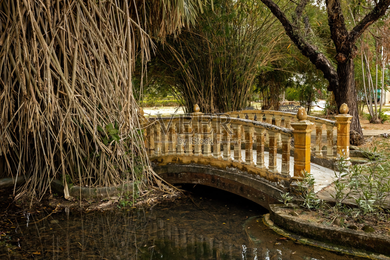 马六甲苏丹国故宫花园在马来西亚马六甲照片摄影图片