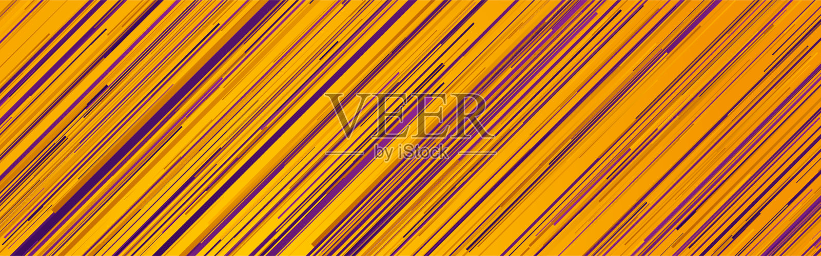 橙紫色线条和条纹抽象技术背景插画图片素材