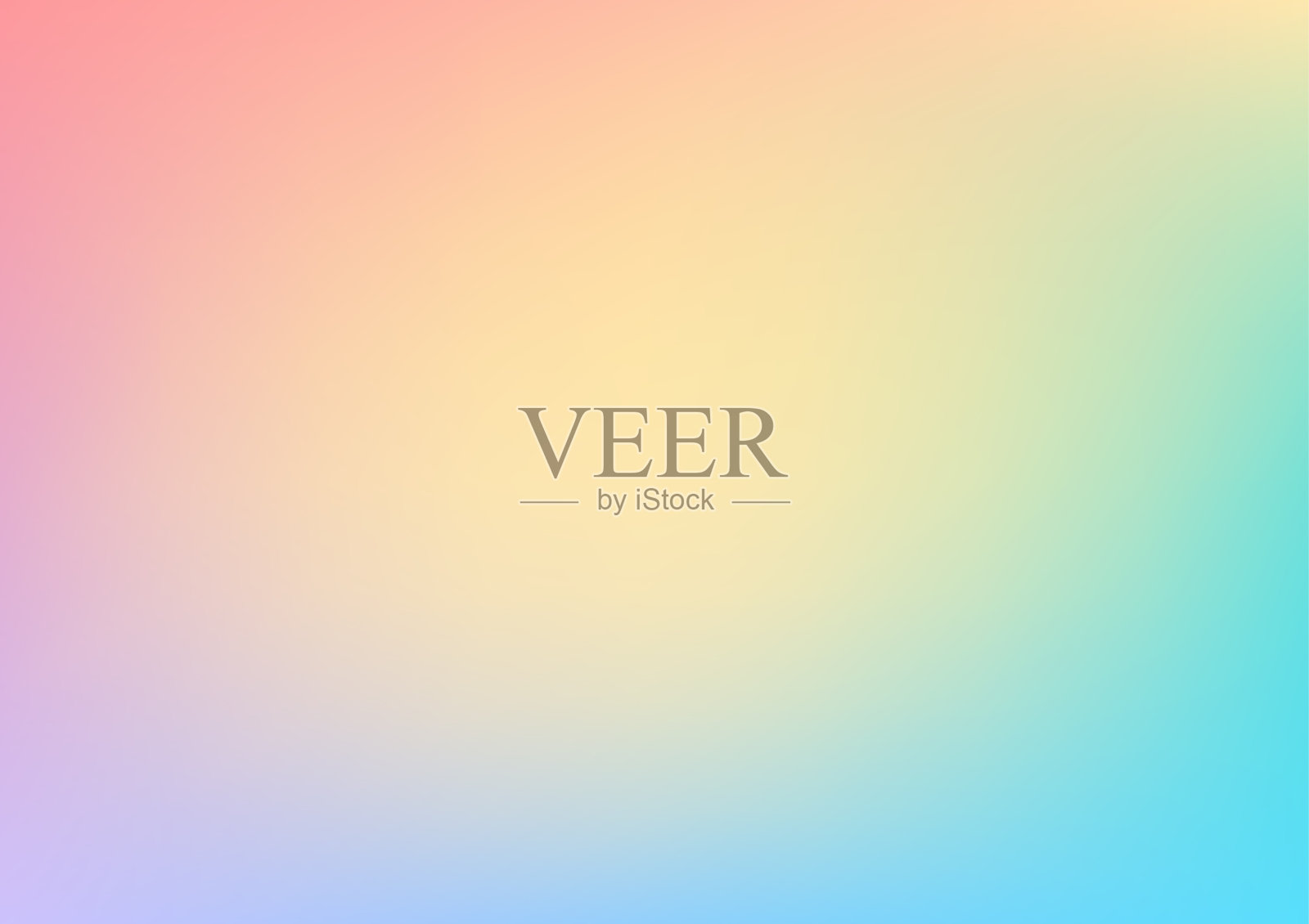 抽象彩色模糊背景，彩虹梯度矢量插图模板网站，背景，横幅，海报插画图片素材