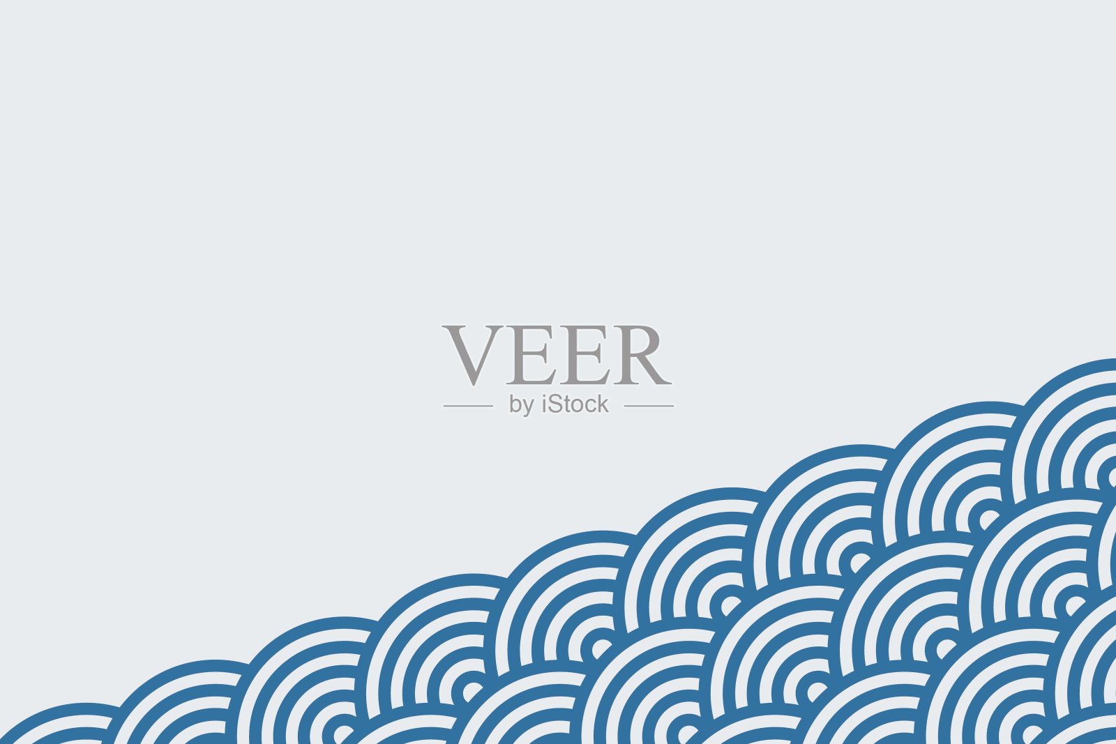 日本图案SEIGAIHA背景材料矢量插图材料插画图片素材