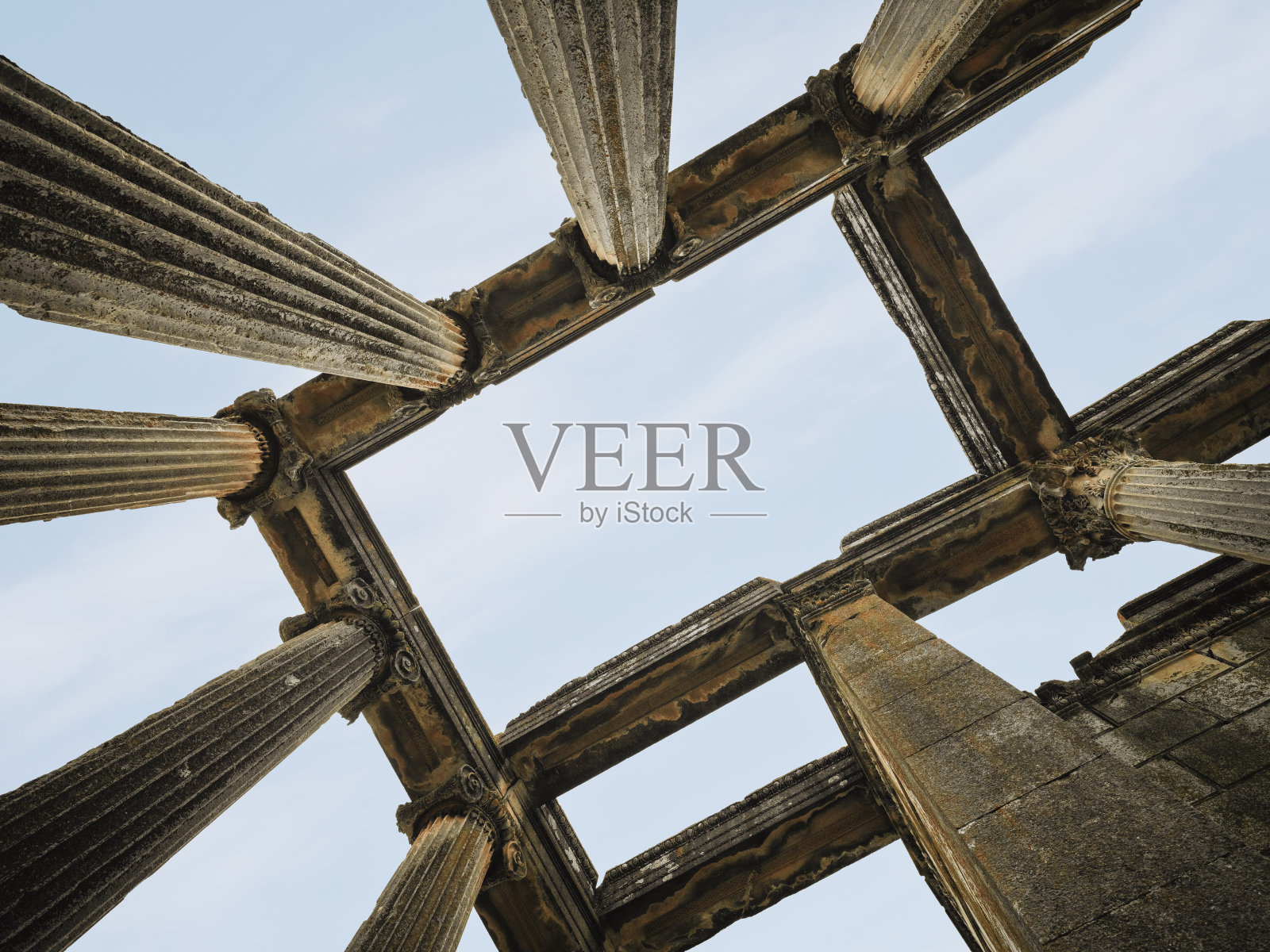 Ancient Roman city of Aizonai in Çavdarhisar,Kütahya,Turkey照片摄影图片