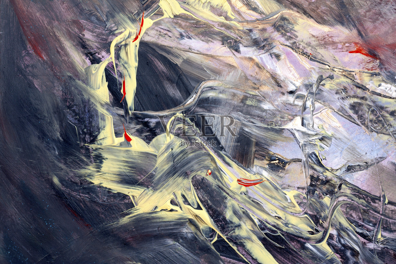 在黑暗背景上的暴风雨中抽象的船照片摄影图片