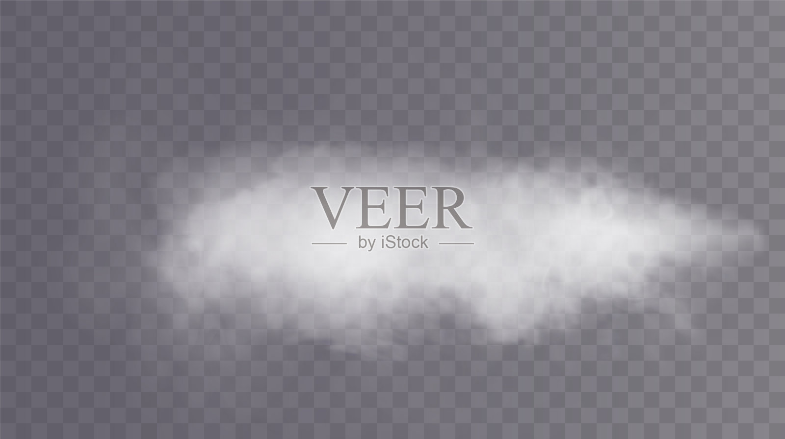 白色的烟雾孤立在透明的黑色背景上。蒸汽爆炸特效。有效的蒸汽、雾、烟的纹理。设计元素图片