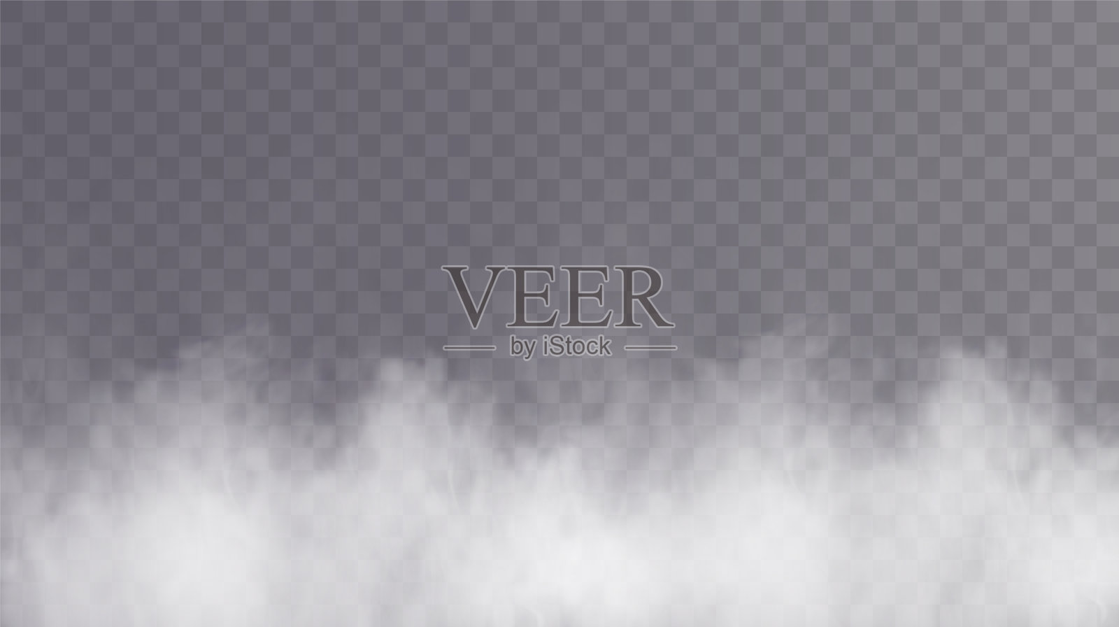 白色的烟雾孤立在透明的黑色背景上。蒸汽爆炸特效。有效的蒸汽、雾、烟的纹理。插画图片素材