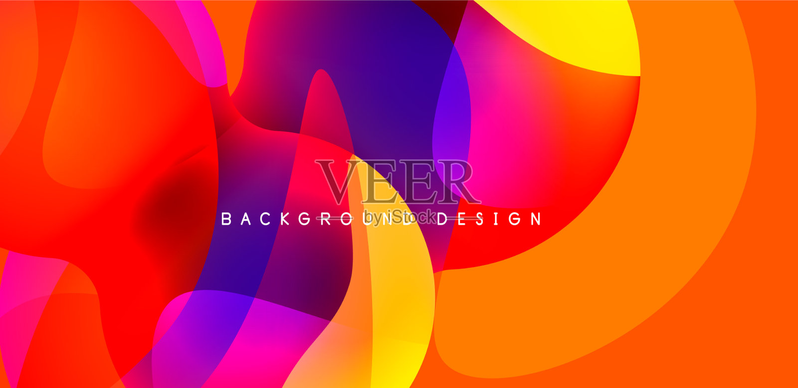 球体和圆圈抽象的背景潮流插画图片素材