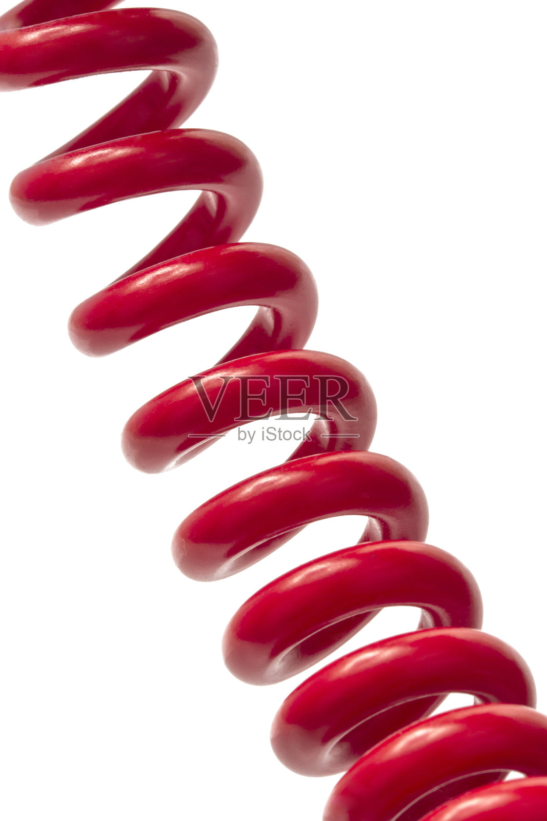 红色的电缆照片摄影图片