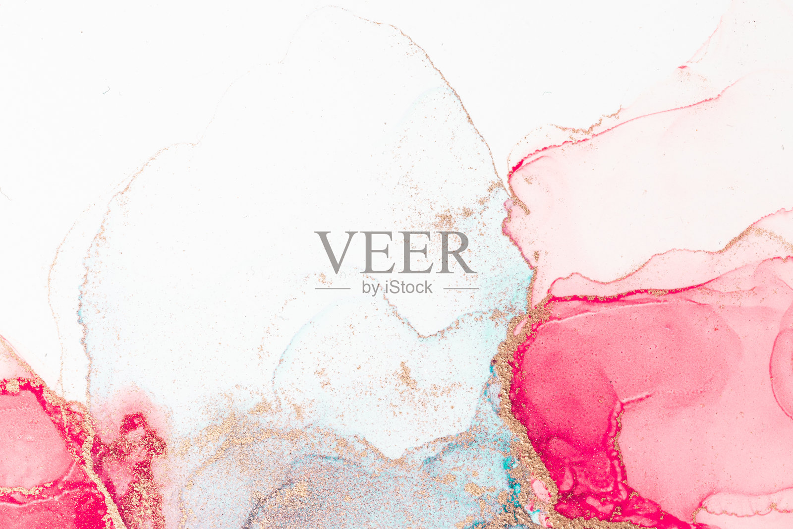 大理石水墨抽象艺术来源于工笔原画抽象背景照片摄影图片