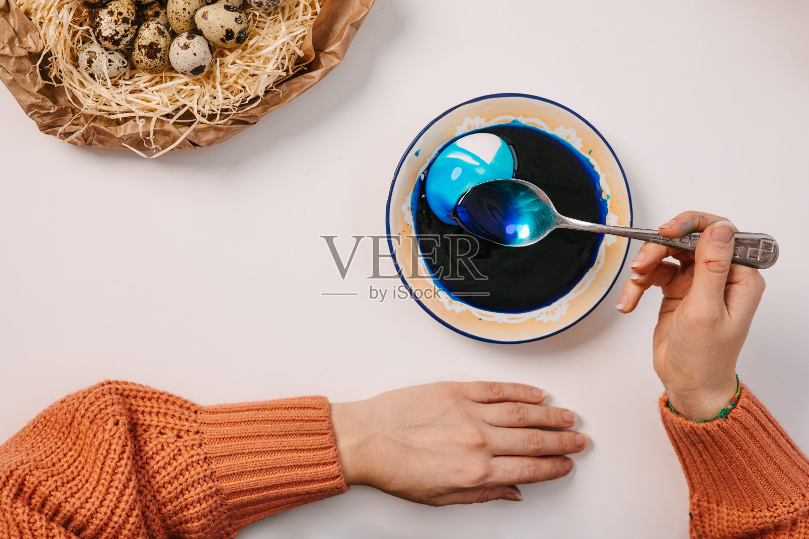 复活节彩蛋照片摄影图片