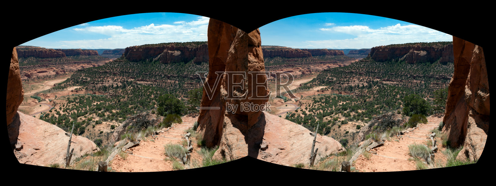 纳瓦霍国家纪念碑亚利桑那州立体VR照片摄影图片