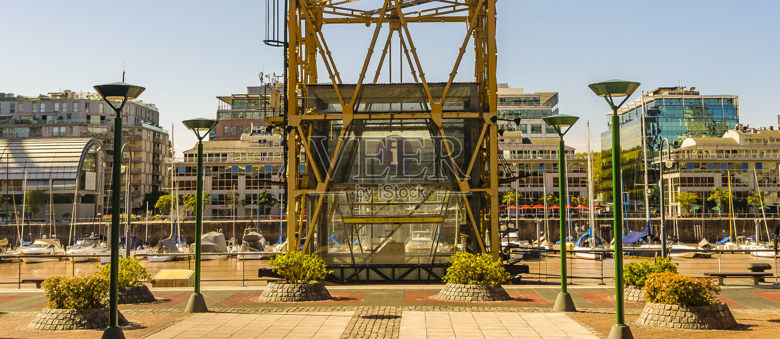 Crane, madero港，布宜诺斯艾利斯，阿根廷照片摄影图片