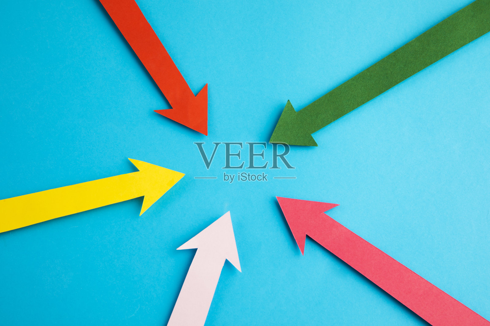 箭射中目标照片摄影图片