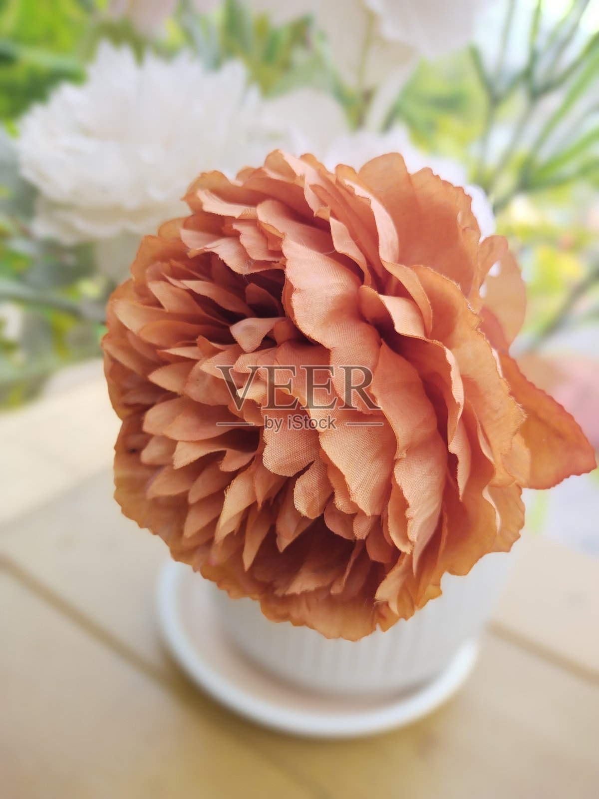 橙色假花照片摄影图片