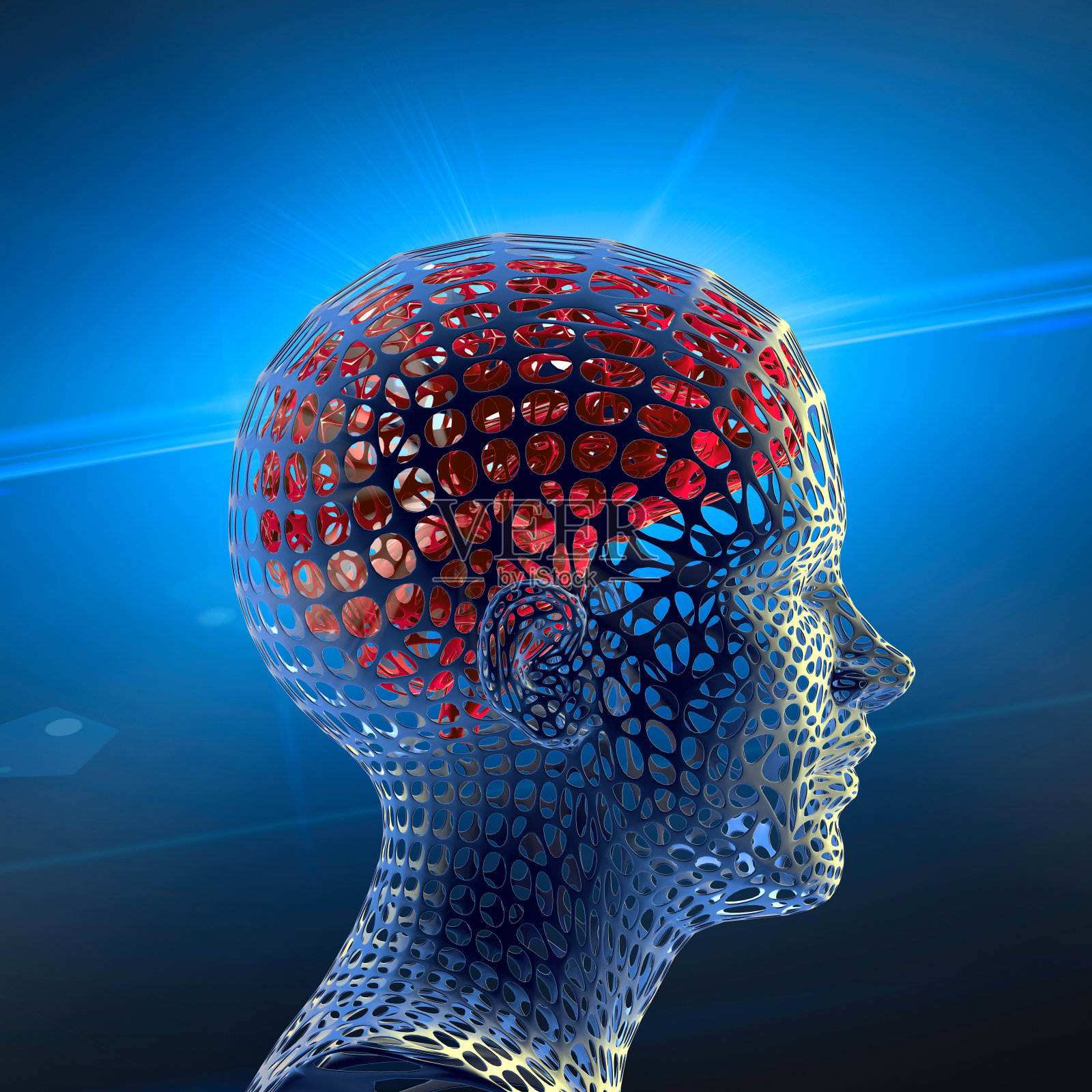 记忆衰退，健忘，退行性疾病。脑部问题。帕金森和阿尔茨海默病。精神健康照片摄影图片