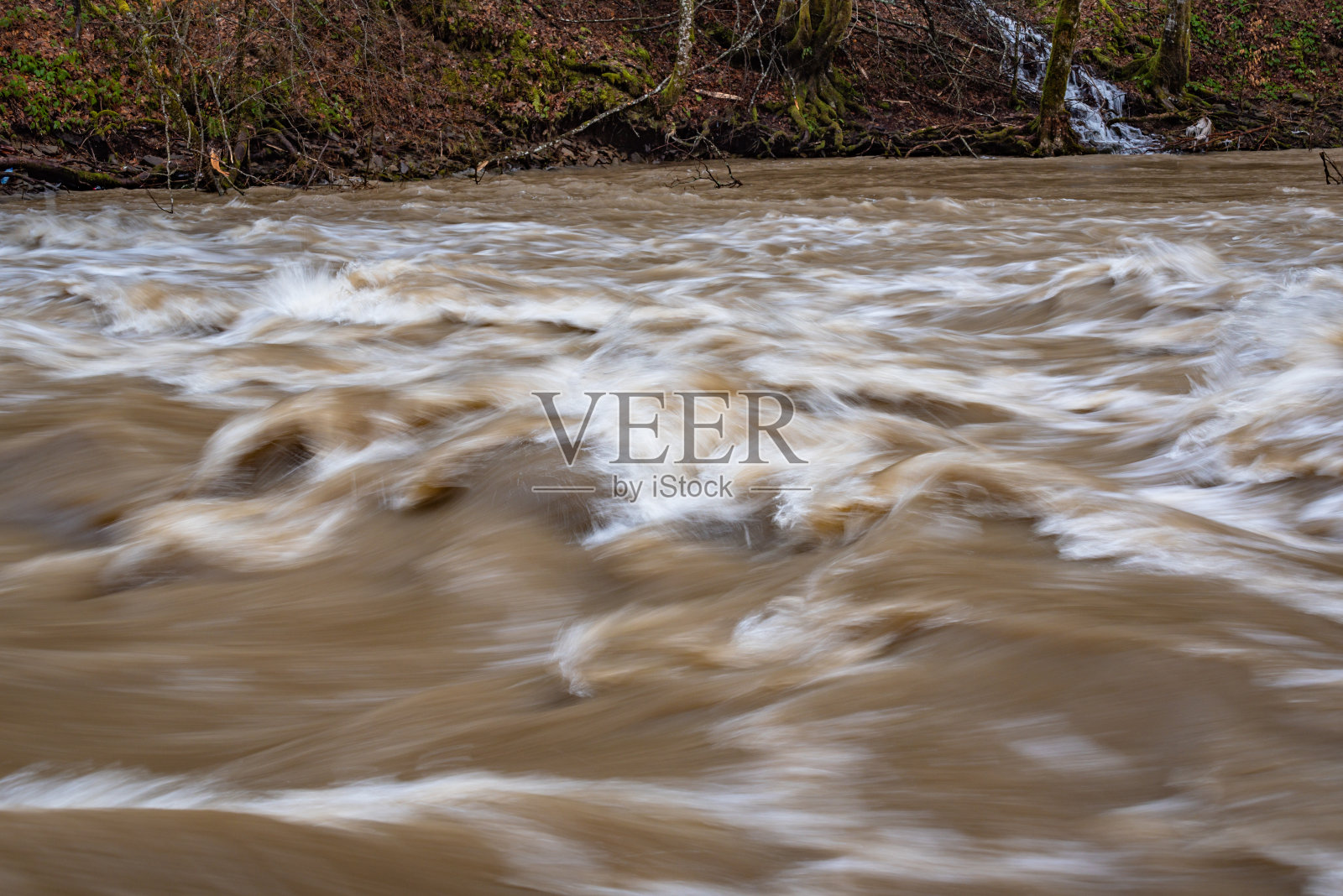 美丽的山河纹理波照片摄影图片