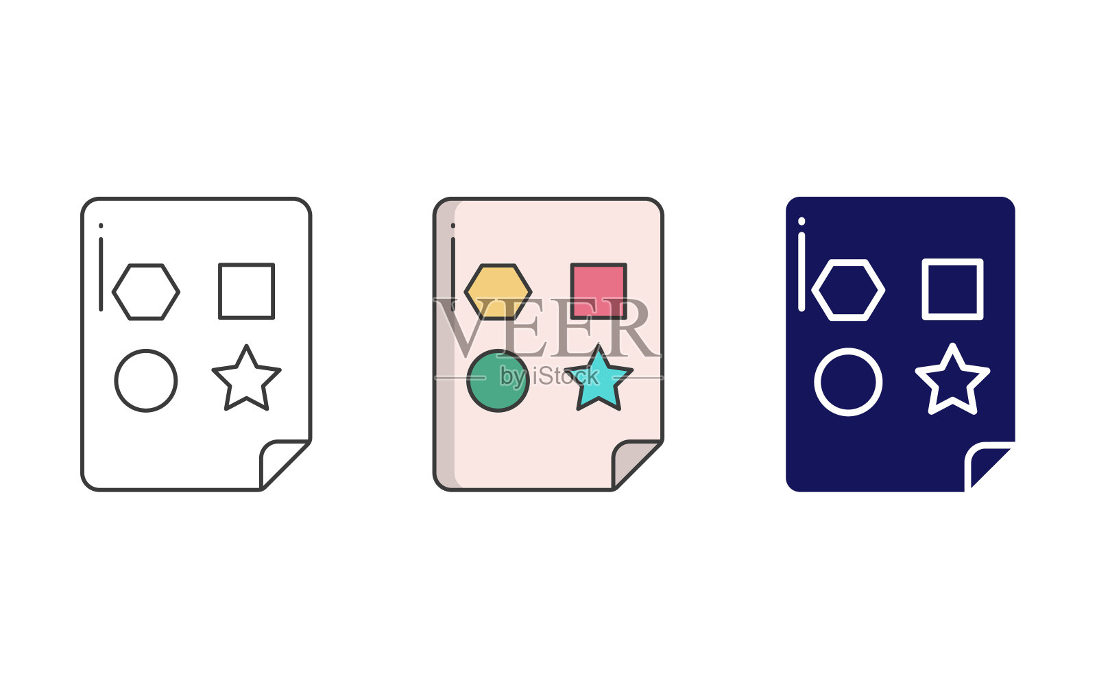 纸的图标图标素材