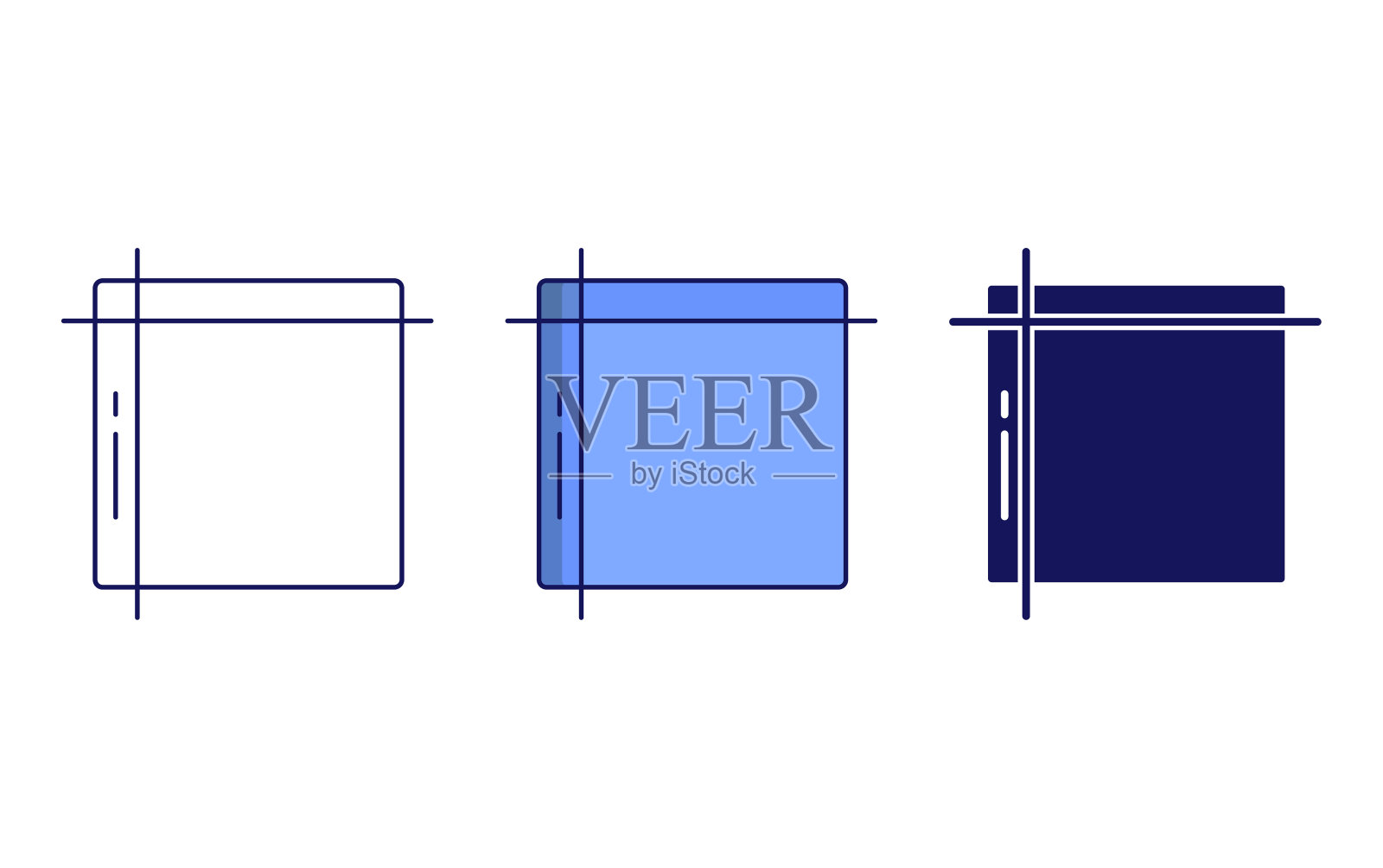 网格工具矢量图标图标素材