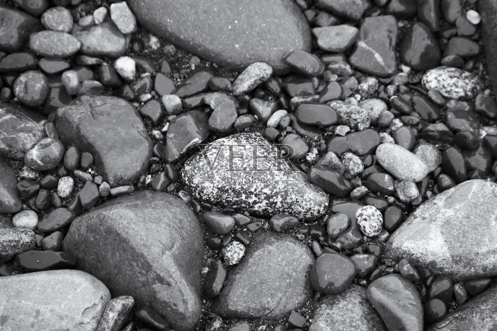 黑白岩石照片摄影图片