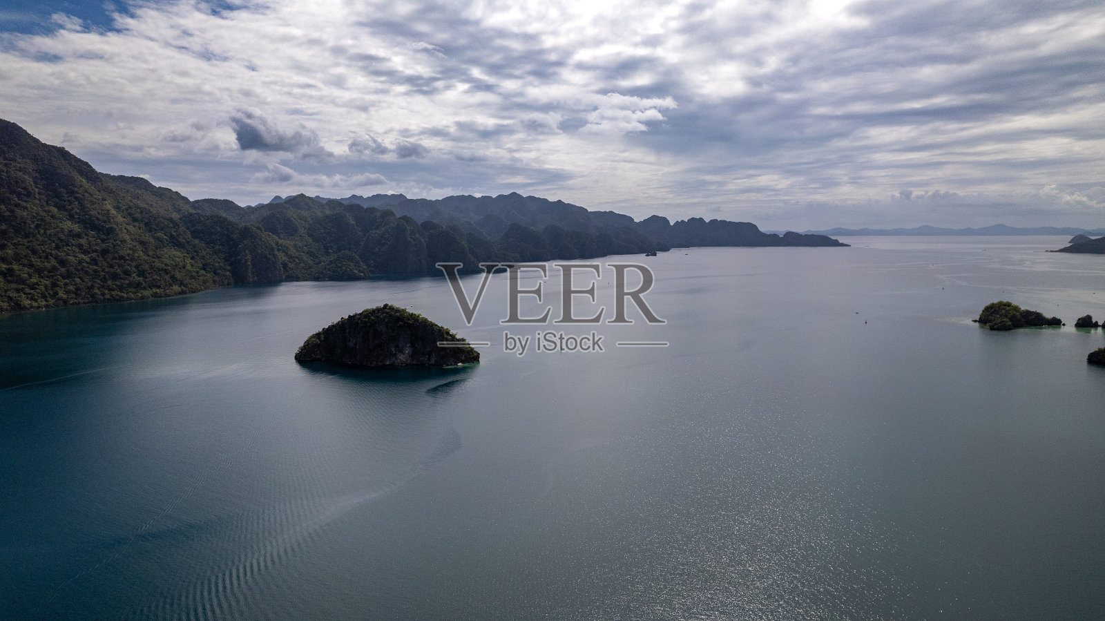 菲律宾海岸线照片摄影图片