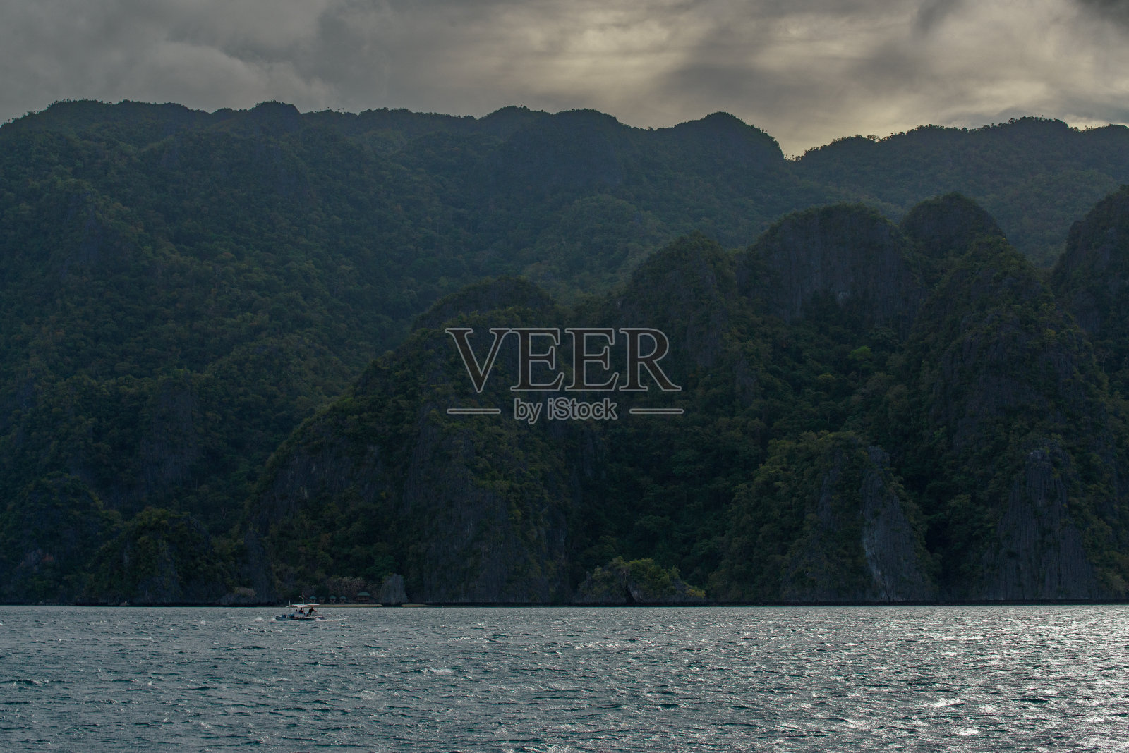 菲律宾海岸线照片摄影图片