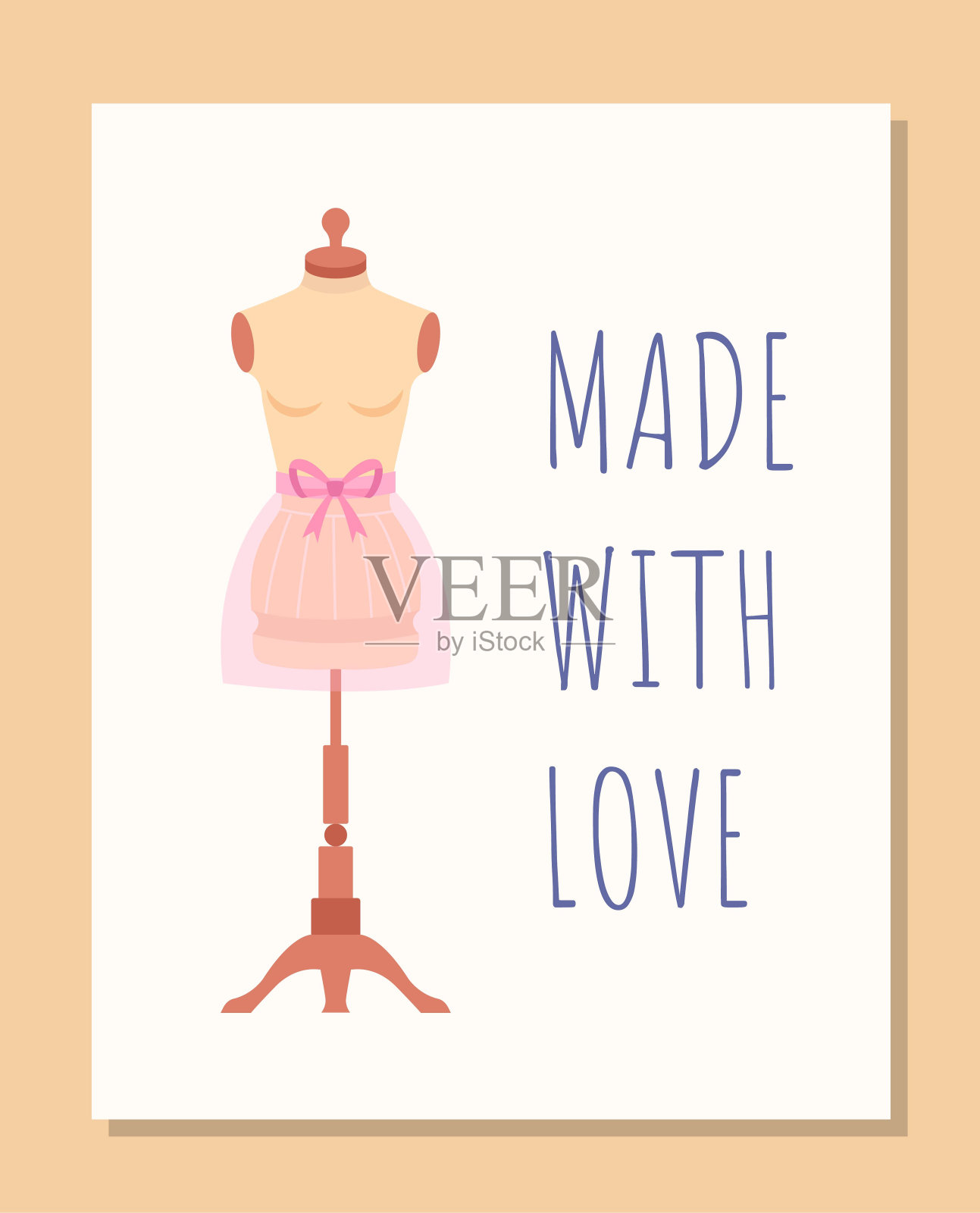 概念海报模特插画图片素材