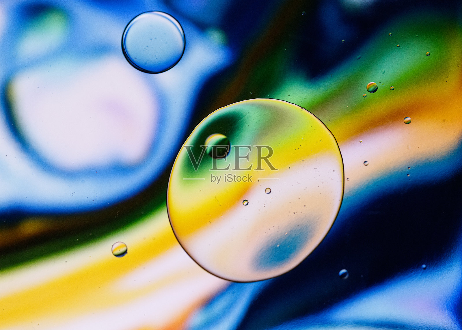 摘要油和水照片摄影图片