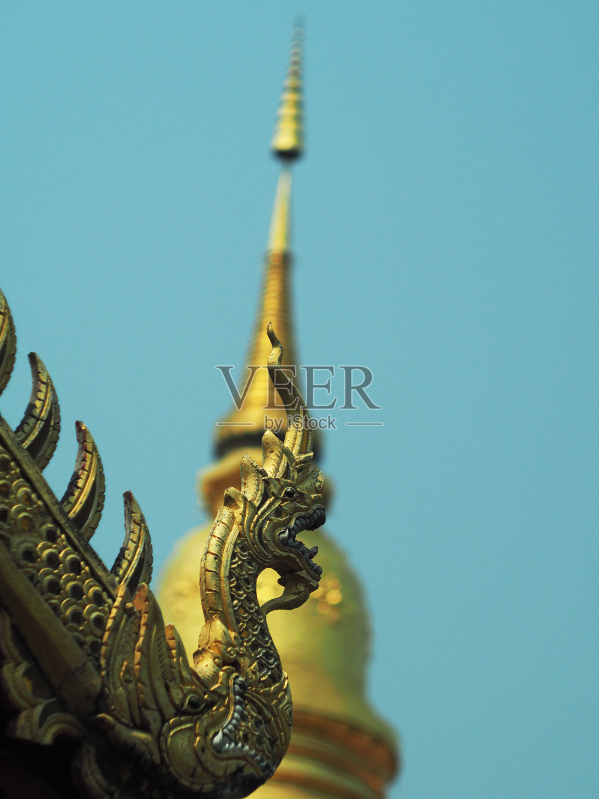 泰式寺庙和佛金照片摄影图片