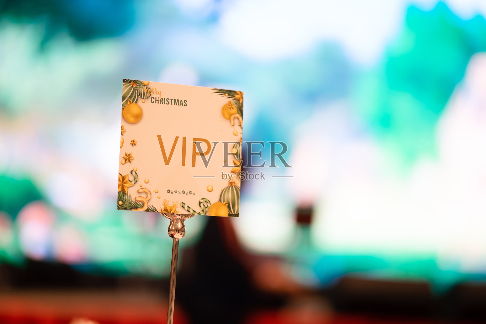 圣诞贺卡类型VIP软光背景照片摄影图片